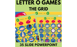 Long and Short O: Letters Phonics Games and Activities - The Grid