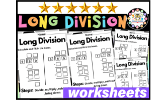 Long Division With Remainders 2 Digit Divisors Worksheet