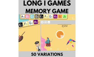 Long I: Letters Phonics Games and Activities - MemWord