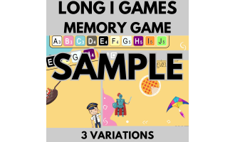Long I: Sample Phonics Games and Activities - MemWord