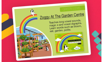 Long Vowel Sounds, Magic E And Vowel Digraphs: Zoggy At The Garden Centre