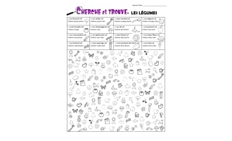 Look and Find! - Vegetables ( French Version )
