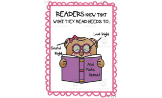Looks Right, Sounds Right Anchor Chart