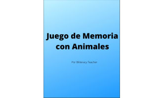Los Animales - Juego de Memoria