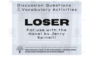 "Loser" Discussion Questions + Vocabulary