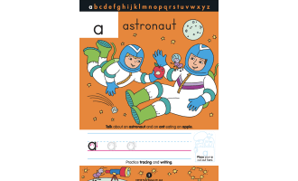 Lowercase ABCs Practice: Letters A-M Activity Book