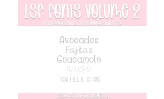 LSF Fonts: Volume 2