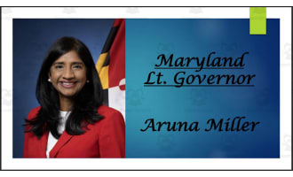 Lt. Governor Aruna Miller (MD) Biography PowerPoint