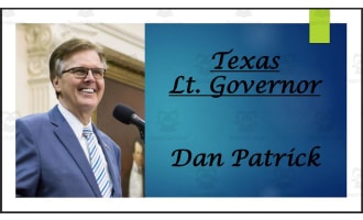 Lt. Governor Dan Patrick (TX) Biography PowerPoint