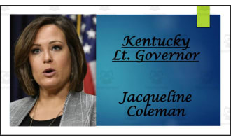 Lt. Governor Jacqueline Coleman (KY) Biography PowerPoint