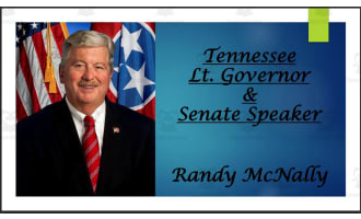 Lt. Governor Randy McNally (TN) Biography PowerPoint