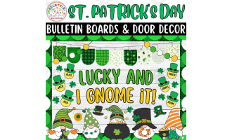 Lucky and I Gnome it: St. Patrick's Day Bulletin Boards And Door Decor