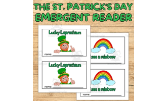Lucky Leprechaun: St. Patrick's Day Emergent Reader for Kids!