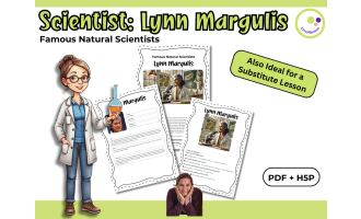 Lynn Margulis – Fact Sheet, Quiz & Interactive PDF incl. H5P