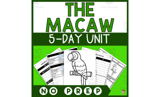 Macaw Unit Study (Rainforest Animals Lesson Plan, Videos, Activities)