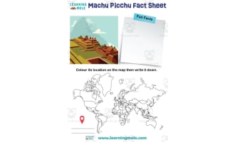 Machu Picchu Activity