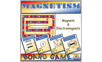 Magnets and Electromagnets 42 Question Board Game