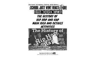 Main Idea and Details Activities: The History of Hip Hop | Nonfiction Passage with Questions