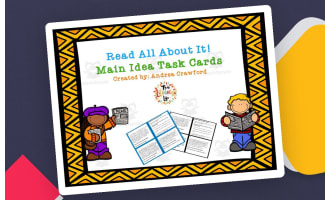 Main Idea Task Cards