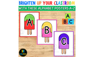 Make Alphabet Learning Cool and Fun with These Summer-themed Classroom