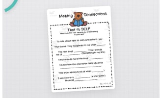 Making Connections Anchor Chart