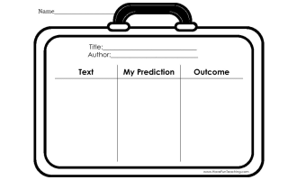 Making Predictions Worksheet by Teach Simple