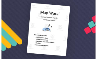 Map Wars: Central America & the Caribbean Edition | Interactive Geography Game