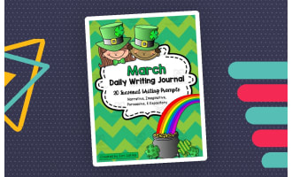 March Daily Writing Journal