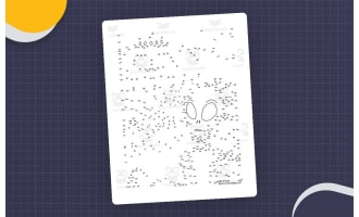Martian Extreme Difficulty Dot-to-Dot / Connect the Dots