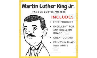 Martin Luther King Jr. Quote Posters