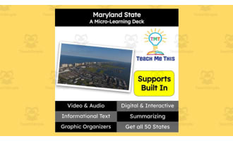 Maryland: A Micro-Learning Deck | Digital Geography Lesson