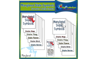 Maryland State Symbols Interactive Foldable Booklets – EBOOK