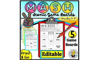 MASH Get to Know You Boards
