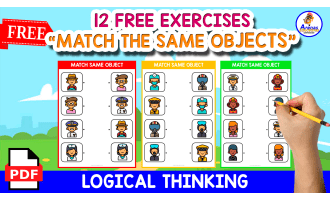 MATCH THE OBJECT | PEOPLE THEMED