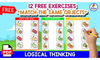MATCH THE SAME DRAW | FRUITS THEMED