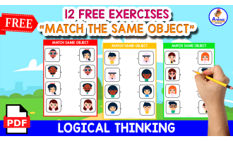 MATCH THE SIMILAR OBJECT | PEOPLE THEMED