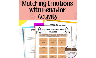 Matching Emotions with Appropriate Behaviors Activity Packet