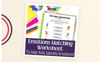 Matching Emotions With Facial Expressions Worksheet