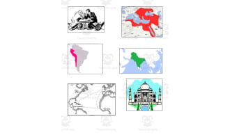 Matching Images World History Game