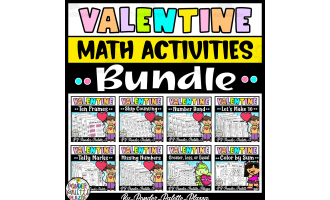Math Activities BUNDLE - Valentine's Day