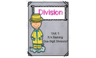 Math: Division of one digit