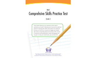 Math Grade 3: Comprehensive Skills Practice Test