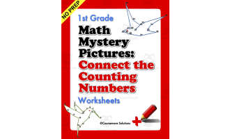 Math Mystery Pictures: Connect the Counting Numbers Worksheets K - 2