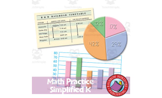 Math Practice Simplified K - Tables & Graphs