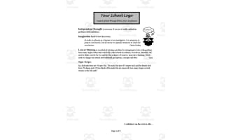 Math Problem Solving & Investigation - Tiger Stripes Math Worksheet