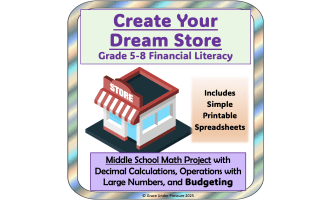 Math Project: Create your Dream Store: Decimal Calculations and Budgeting