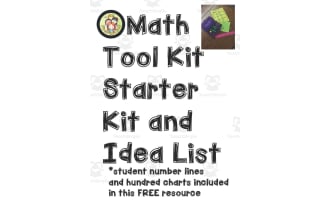 Math Tool Kit Starter Kit & Ideas
