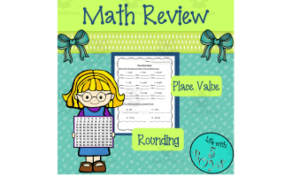 Math Worksheets for Place Value and Rounding
