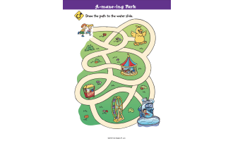 Mazes and Puzzles Volume 3 Printable Workbook