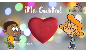 "Me Gusta" & Verbs - ¿Qué te gusta hacer? (PPT Presentation with Review)